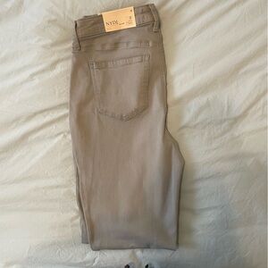 NYDJ Light Gray Slim Jeans